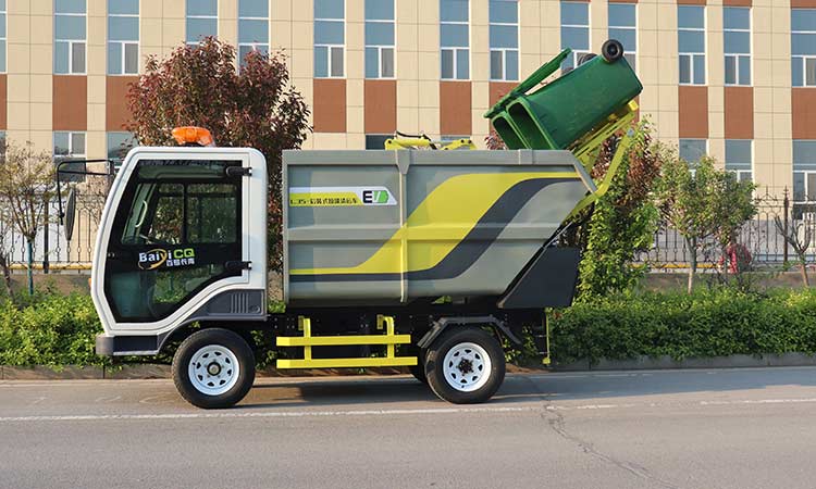 后裝式環(huán)衛(wèi)電動(dòng)垃圾清運(yùn)車(chē)