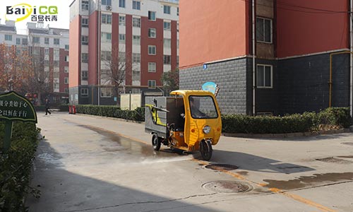 適用于小區(qū)物業(yè)的電動(dòng)三輪高壓清洗車應(yīng)該是什么樣的？