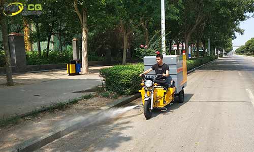 可上牌多功能高壓清洗車，背街小巷清潔好幫手