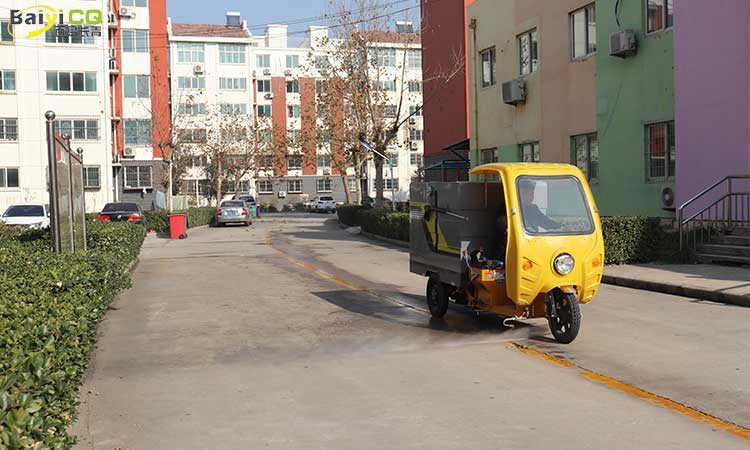 小型人行道高壓清洗車(chē)