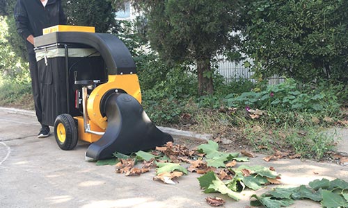 手推式吸葉機(jī)，園區(qū)落葉收集好幫手