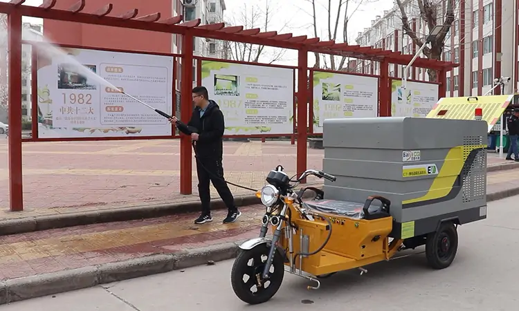 純電動(dòng)高壓清洗車(chē)BY-C7-L