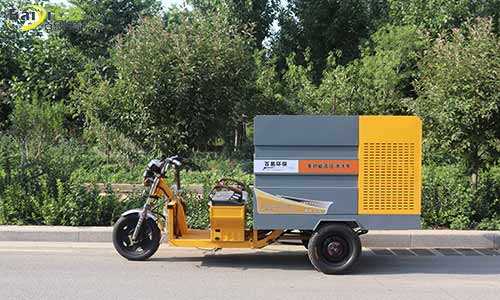 小型電動(dòng)高壓清洗車，道路水掃環(huán)衛(wèi)清潔小助手