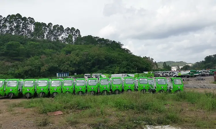 小型電動(dòng)高壓清洗車