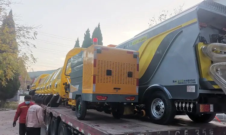 純電動(dòng)洗掃車(chē)