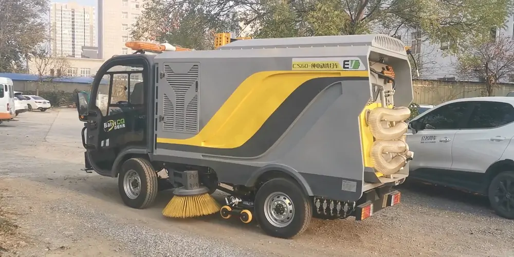 純電動洗掃車，小型電動洗掃車，洗掃車，馬路洗掃車，電動洗掃車小型