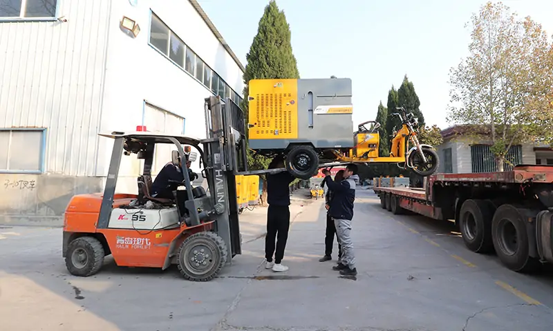 高溫高壓清洗車：冬季熱水沖洗，道路清洗的神奇利器