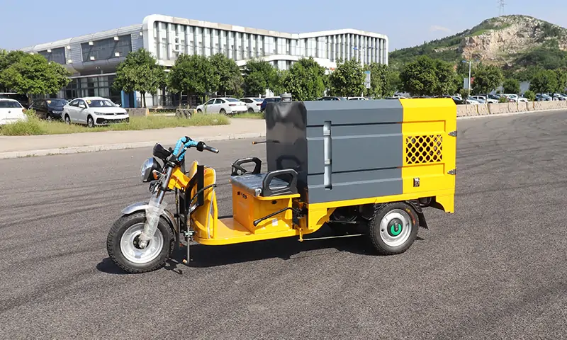 高效清潔，綠色環(huán)保：三輪多功能高壓清洗車