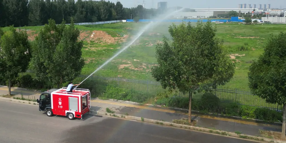 消防車 四輪消防車 純電動(dòng)消防車 小型消防車