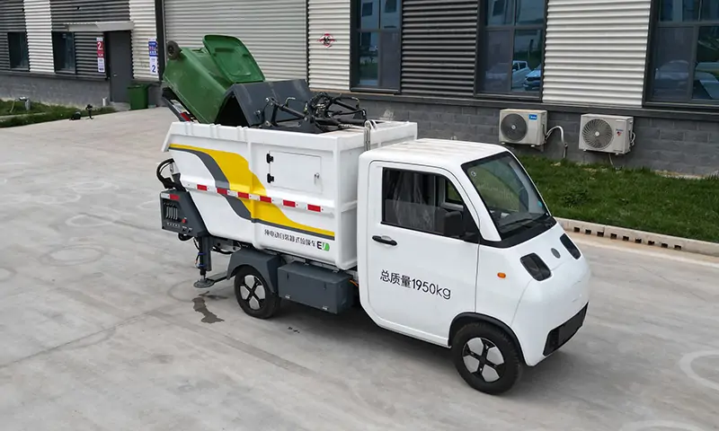 新能源后裝式垃圾車：綠色環(huán)衛(wèi)的高效助手