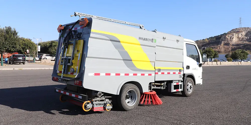 新能源洗掃車，洗掃車，小型洗掃車，純電動洗掃車