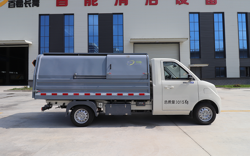 純電動(dòng)自卸式垃圾車BY-LF3000