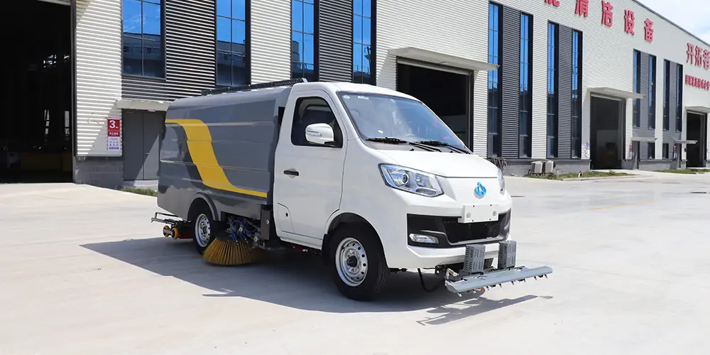 新能源洗掃車_小型洗掃車_洗掃車_純電動洗掃車