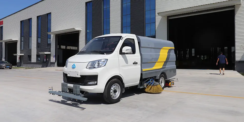 純電動洗掃車，電動洗掃車，洗掃車，小型洗掃車